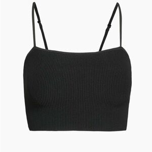 Aritzia Babaton Sculpt Knit Cami Cropped Tank